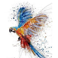 DIY Parrot Acrylic Painting By Numbers Animals - Creative Serenity