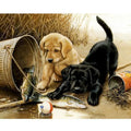 DIY Dogs Painting By Numbers Art - Creative Serenity