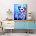 DIY Elsa Diamond Art Painting Kit - Creative Serenity