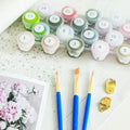 DIY Owls Paint by Numbers On Canvas - Creative Serenity