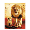 DIY Lions Digital Painting By Numbers Animal Art - Creative Serenity