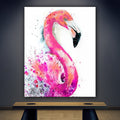 DIY Flamingo Acrylic Painting By Numbers Animals - Creative Serenity