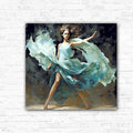 DIY Pretty Woman Paint By Number Woman Art - Creative Serenity