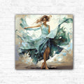 DIY Pretty Woman Paint By Number Woman Art - Creative Serenity
