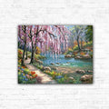 DIY Scenery Paint by Numbers On Canvas - Creative Serenity