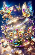 DIY Dream Butterfly Diamond Art Painting - Creative Serenity