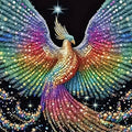 DIY Phoenix Diamond Art Painting 30x30cm - Creative Serenity
