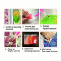 DIY Phoenix Diamond Art Painting 30x30cm - Creative Serenity