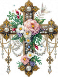 DIY Cross Special Drill Diamond Art Painting - Creative Serenity