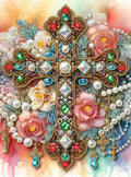 DIY Cross Special Drill Diamond Art Painting - Creative Serenity