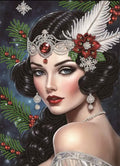 DIY Beautiful Woman Diamond Art Painting Special Drill - Creative Serenity