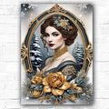 DIY Beautiful Woman Diamond Art Painting Special Drill - Creative Serenity