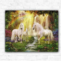 DIY Unicorns Paint By Numbers - Creative Serenity