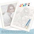 DIY Whimsical Woman Paint By Numbers Oil Painting
