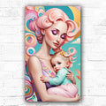 DIY Mothers Love Paint By Numbers Oil Painting