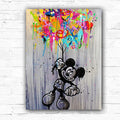 DIY Mickey Mouse Banksy Diamond Art Painting 30x40cm