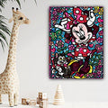 DIY Minnie Mouse Cartoon Mosaic 5D Diamond Art Painting 30x40cm