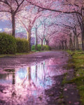 DIY Cherry Blossom 5D Diamond Art Painting 30x40cm - Creative Serenity