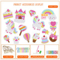 15 Pack - DIY Unicorn Kids Diamond Art Keychains - Creative Serenity