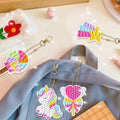 15 Pack - DIY Unicorn Kids Diamond Art Keychains - Creative Serenity