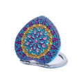DIY Mandala Diamond Art Compact Mirror - Creative Serenity