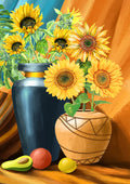 DIY Sunflowers Flowers 5D Diamond Art Painting 30x40cm - Creative Serenity