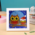 DIY Kids Owl Diamond Art Painting 15x15cm - Creative Serenity