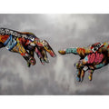 DIY Graffiti Hands Painting By Numbers Art - Creative Serenity