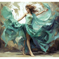 DIY Pretty Woman Paint By Number Woman Art - Creative Serenity