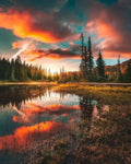 DIY Lake 5D Diamond Art Painting 30x40cm - Creative Serenity