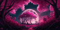 Large Moon Tree 5D DIY Diamond Art Embroidery Scenery - Creative Serenity