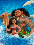 5D Moana DIY Diamond Painting 30x40cm - Creative Serenity