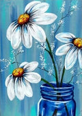 DIY Daisies 5D Diamond Art Painting 30x40cm - Creative Serenity