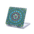 DIY Mandala Diamond Art Compact Mirror - Creative Serenity