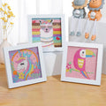 DIY Kids Llama Diamond Art Painting 15x15cm - Creative Serenity