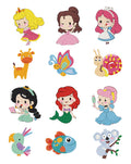 DIY Kids Princess Diamond Art Stickers - Creative Serenity