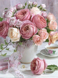 DIY Roses 5D Diamond Art Painting 30x40cm - Creative Serenity