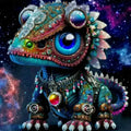 DIY Dragon Diamond Art Painting Kit 20x20cm - Creative Serenity