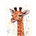 DIY Giraffe Acrylic Painting By Numbers Animals - Creative Serenity