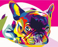 DIY French Bulldog Digital Painting By Numbers Animal Art - Creative Serenity