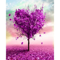 DIY Heart Tree Painting By Numbers Art - Creative Serenity