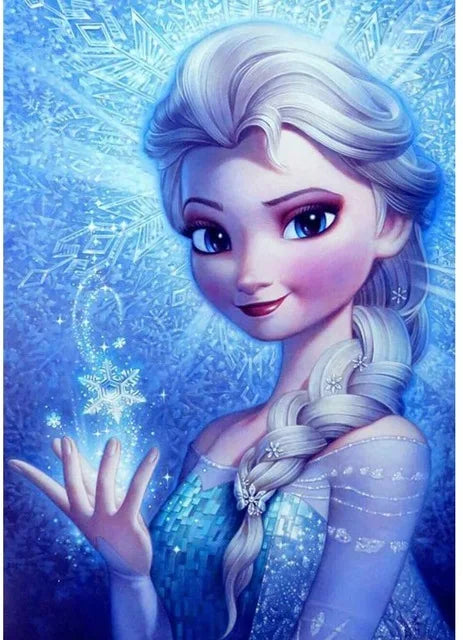 DIY Elsa Diamond Art Painting Kit - Creative Serenity