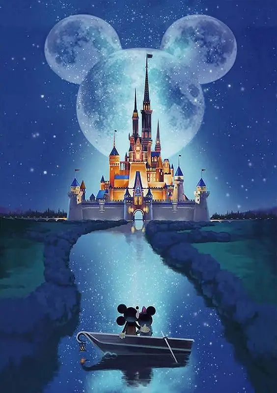 DIY Disney Land Diamond Art Painting Kit - Creative Serenity