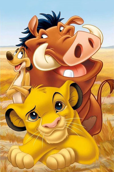 DIY The Lion King Diamond Art Painting Kit - Creative Serenity