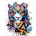 DIY Tiger Acrylic Painting By Numbers Animals - Creative Serenity