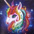 5D Unicorn DIY Special Shaped Diamond Art Painting 25x25cm - Creative Serenity