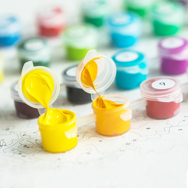 DIY Mary & Jesus Oil Painting By Numbers Art - Creative Serenity