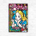 5D Alice In Wonderland Diamond Mosaic Diamond Art Princess 30x40cm - Creative Serenity