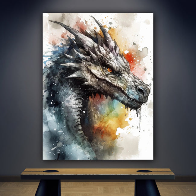 5D Dragon DIY Diamond Art Painting Animals 30x40cm - Creative Serenity