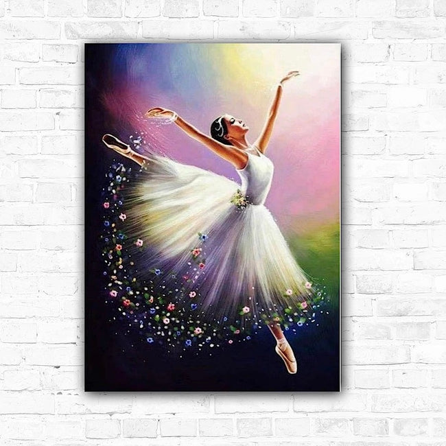 DIY Ballerina 5D Diamond Art Painting 30x40cm - Creative Serenity